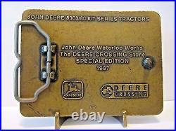 1997 John Deere Crossing 8300T 8100 8000 & 8000T Series Tractor Belt Buckle SE