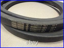 2X NOS Genuine John Deere AH202773 V-Belt Set Drive Deck PTO 2-Pack Jackshaft