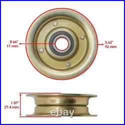 42 Deck Spindles Blades Belt Idlers Pulley Rebuild Kit For John Deere D130