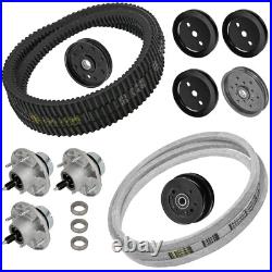 48 Deck Spindle Pulley & Belt For John Deere 325 335 345 GX255 FH601 GX325