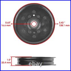 48 Deck Spindle Pulley & Belt For John Deere 325 335 345 GX255 FH601 GX325
