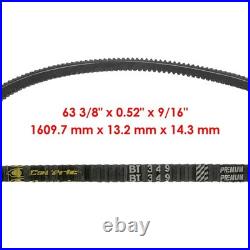 48 Deck Spindle Pulley Belt For John Deere LX200 GT225 GT235 GT245 LT170