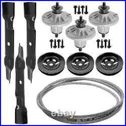 48 Deck Spindle Pulley Blade Belt for John Deere 44L777 Z245 EZtrak Residential
