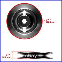48 Deck Spindle Pulley Blade Belt for John Deere 44L777 Z245 EZtrak Residential