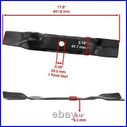 48 Deck Spindle Pulley Blade Belt for John Deere 44L777 Z245 EZtrak Residential