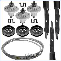 48 Deck Spindle Pulley Blade Belt for John Deere 44L777 Z245 EZtrak Residential