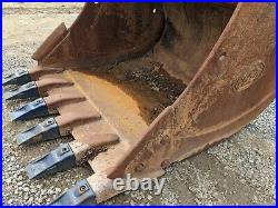 48 Geith Excavator Bucket, 80 mm Pins Fits Case, Deere, Hitachi, Link-Belt