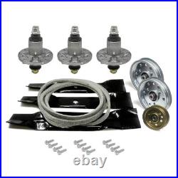 48 Lawn Mower Deck Parts Rebuild Kit For John Deere LA145 100 Series