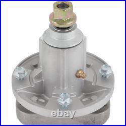 48 Mower Deck Rebuild Kit Spindles Blades Belts Pulley For John Deere L120 L130