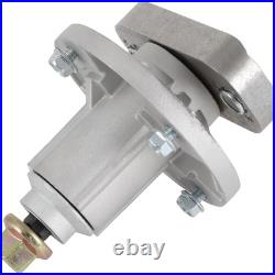 48 Mower Deck Rebuild Kit Spindles Blades Belts Pulley For John Deere L120 L130