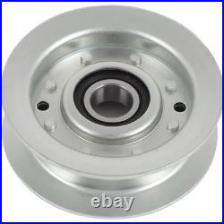 48 Mower Deck Rebuild Kit Spindles Blades Belts Pulley For John Deere L120 L130