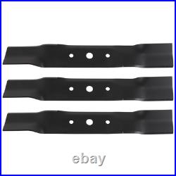 48 Mower Deck Rebuild Kit Spindles Blades Belts Pulley For John Deere L120 L130