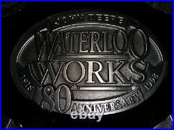 5 John Deere Waterloo Works 80th Anniversary 1998 Belt Buckle Ltd Ed #96 of 375