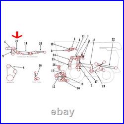 843948M1 Front Straw Chopper Drive Belt Fits John Deere Combine 750 760