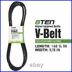 8TEN Belt PTO Clutch Kit For John Deere 667A Quik-Trak TCU18602 TCA16665