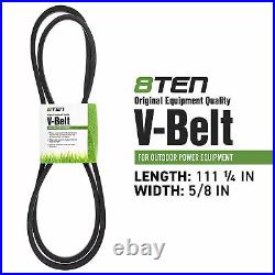 8TEN Belt PTO Clutch Kit For John Deere LX188 M110313 AM118969 M154958 AM122969