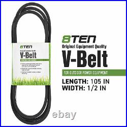8TEN Belt PTO Clutch Kit For John Deere STX46 M74747 5217-36 AM121972