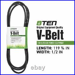8TEN Belt PTO Clutch Kit For John Deere Z235 Eztrak M154294 AM141536 AM134397