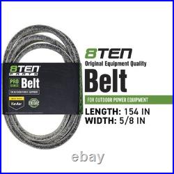 8TEN Blade Spindle Belt Idler Kit for John Deere Ztrak Z730M Z760R 54 Inch