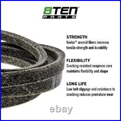 8TEN Blade Spindle Belt Kit John Deere 345 325 335 54 Inch M115496 AM121342