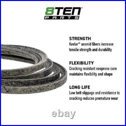 8TEN Blade Spindle Belt Kit for John Deere Z950M Z920M ZTrak 60 Inch TCU15881