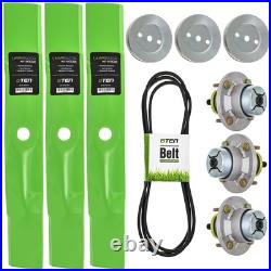8TEN Blade Spindle Belt Kit for John Deere Ztrak Z330R Z325E 48-Inch M145476