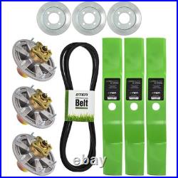 8TEN Blade Spindle Belt Kit for John Deere Ztrak Z910A Z920A 48-Inch M136194