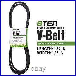 8TEN PTO Clutch & Belt Kit For John Deere L120 L130 L2048 L2548 GY20571 GX20305
