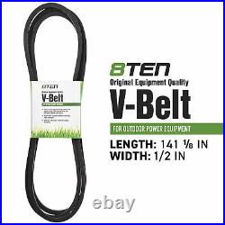 8TEN PTO Clutch & Belt Kit For John Deere LA130 D140 145 LA145 D150 155C D155