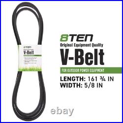 8TEN PTO Clutch Belt Kit for John Deere D170 LA175 LA150 G110 190C E180 GY20878