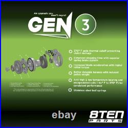 8TEN PTO Clutch Belt Kit for John Deere GT225 GT245 GT235E GX255 M127523