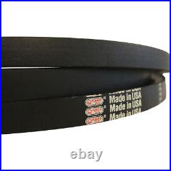 AE55671 Set of 4 Drive Belts Fits John Deere Disc Mower Models 265 275 112B