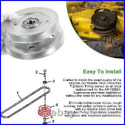 AM133924 Double Deck Drive Belt Tightener Pulley Fit for John Deere 48 54 Deck