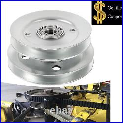 AM133924 Double Deck Drive Belt Tightener Pulley for John Deere 48 In 54 In Deck