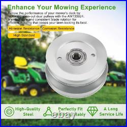 AM133924 Double Deck Drive Belt Tightener Pulley for John Deere LX280 LX288 ect
