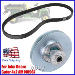 AM140967 For John Deere 4x2 6x4 Gator Secondary Driven Clutch & Belt RE28721