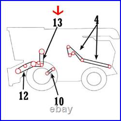 Belt Header and Reel Pump Fits John Deere 9650 9610 9660 9510 9550 9500 9560