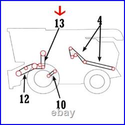 Belt Header and Reel Pump Fits John Deere 9650 9610 9660 9510 9550 9500 9560