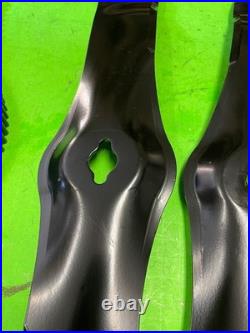 Belt & blade set for John Deere 42 Freedom mowers M128733 AM130172 M150717