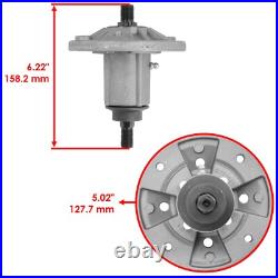 Caltric 54 Deck Spindle Pulley & Belt For John Deere E180 S180 LA150 LA175
