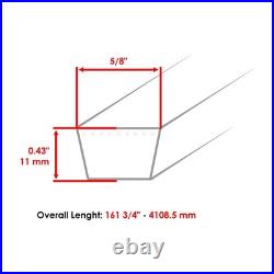 Caltric 54 Deck Spindle Pulley & Belt For John Deere E180 S180 LA150 LA175