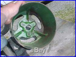 Cast Iron Flat Belt Pulley for John Deere 1.5 to 3 HP Hit Miss Gas Engine