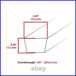 Deck Belt fits John Deere X700 X720 X724 X728 X729 X740 X744 62 M163991 M142997