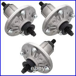 Deck Blade Spindle Belt Idler Kit for Combo Set John Deere 155C LA130 LA140 X140