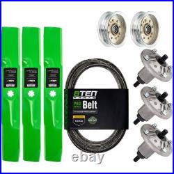 Deck Rebuild Kit Blade Spindle Belt Idler for John Deere D170 LA175 E180 54 inch