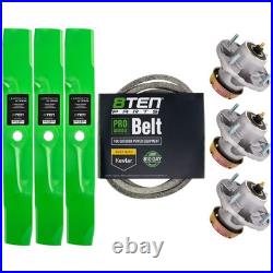 Deck Rebuild Kit Blade Spindle Belt for John Deere X590 54 Inch Cut Deck