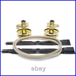 Deck Spindle Blade Belt Kit For John Deere Scotts S1642 S1742 Mower