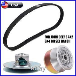 Fit John Deere 6X4 4X2 Diesel Gator Primary & Secondary Driven Clutch Drive Belt