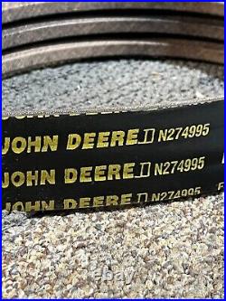 GENUINE OEM John Deere N274995 Fan Drive V-Belt, Effective Length 110.2