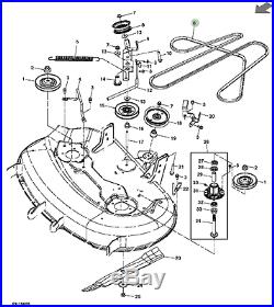 Genuine John Deere Deck Belt M154621 42 X300 X304 Lawn Mower